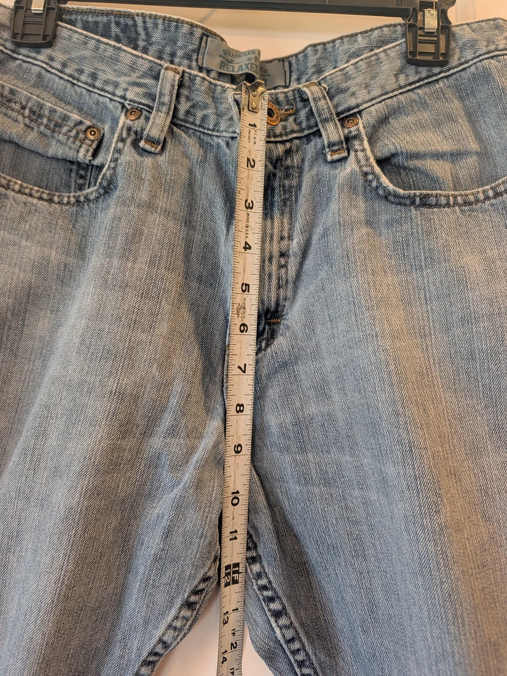 Wrangler Light Blue Relaxed Bootcut Men’s Jeans